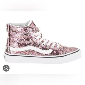 SK8-HI Slim Zip ( Chunky Glitter ) Vans
